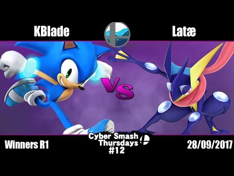 CST #12: KBlade (Sonic) vs OZN | NF | Latæ (Greninja) - Winners R1