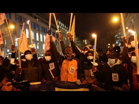 Acte IV des manifestations de sans-papiers, plus d'un millier ont défilé à Paris
