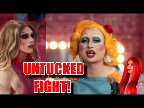 Jasmine Kennedie Vs Maddy Morphosis - UNTUCKED FIGHT - Rupauls Drag Race Season 14 Reaction