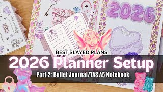 Planner Setup 2026! Part 2: TAS A5 Bullet Journal Setup