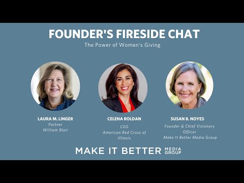 Founder’s Fireside Chat: Laura M. Linger, Celena Roldan, & Susan B. Noyes