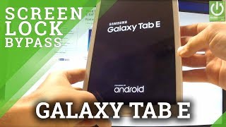 Hard Reset SAMSUNG T561 Galaxy Tab E 9.6" 3G - Bypass Pattern Lock