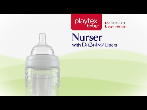 Playtex Baby® Nurser with Drop-Ins – Closer to Natural