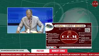 EVANGELISATION EN LIGNE AVEC LE PASTEUR NORBERT ZONGO