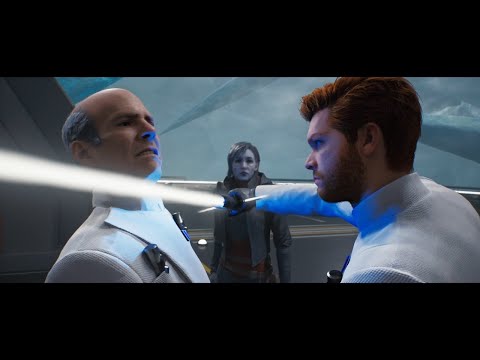 Cal Embraces The Dark Side To Save Merrin Scene - Star Wars Jedi Survivor