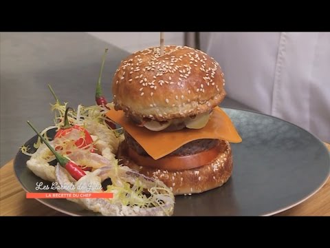 Recette : Burger de Thierry Marx - Les carnets de Julie - Hamburger à la carte !