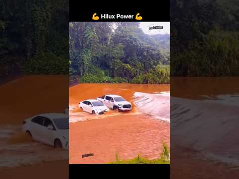Hilux power 💪 #viral #trending #thar #hilux #hiluxpower #shorts