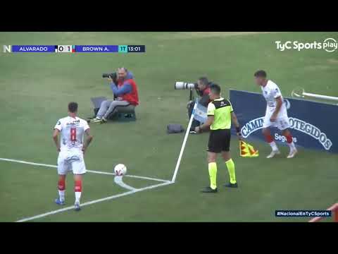 Gol de #Brown: Matías Sánchez para el 1-0 vs Alvarado