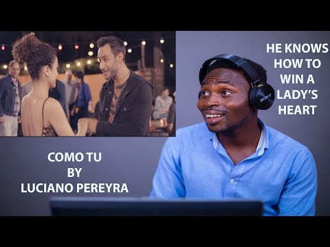 My FIRST TIME HEARING Luciano Pereyra - Como Tú REACTION!!😱