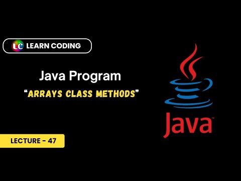 Learn Java program to print array elements using Arrays class methods ...