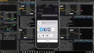 How to trade stocks & options with your phone - ThinkOrSwim Mobile Application tutorial walkthrough