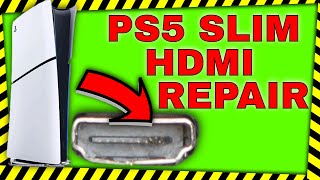 PS5 SLIM HDMI PORT REPAIR | Testing new Puhui T8280 Pre-heater
