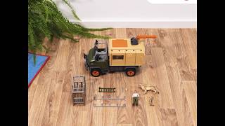 Schleich Camion mare de salvare pentru animale
