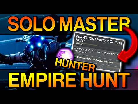 Destiny 2: SOLO FLAWLESS 1280 Empire Hunt (Technocrat) | Fast, Easy PINNACLE [Hunter] (Beyond Light)