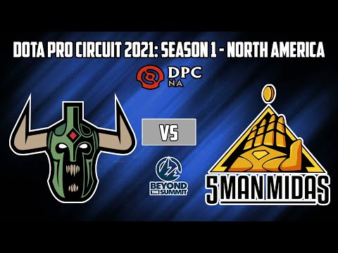 [ DOTA2 LIVE ] Undying vs 5ManMidas | Best of 3 | Dota Pro Circuit 2021: Season 1 - North America