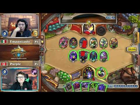 [Hearthstone]Empanizado vs Purple - Americas Summer Playoffs Semifinal #1