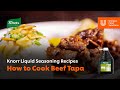 How to Cook Beef Tapa with Chef Joanne | Knorr Liquid Seasoning