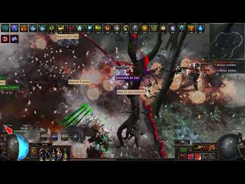 [ POE 3.10 ] Necromancer Volatile Dead for Simulacrum splinter farming in Tropical Island T14