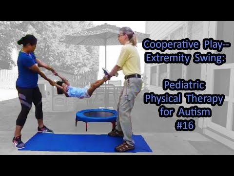 #16 Cooperative Play-Extremity Swing: Pediatric Physical Therapy for Autism