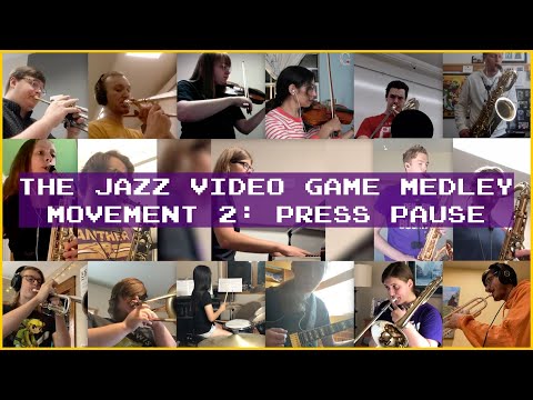 The Insaneintherain Jazz Video Game Medley Cover || Movement 2: Press Pause
