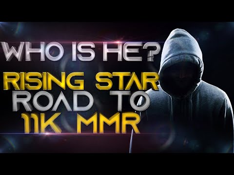 WHO IS HE?! Rising Star - Road to 11k MMR - Dota 2 TOP 1 MMR