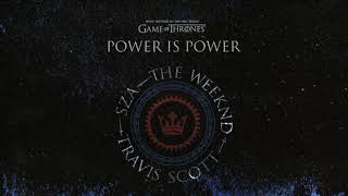 Kadr z teledysku Power Is Power tekst piosenki SZA, The Weeknd & Travis Scott