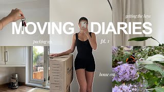 WE ARE MOVING!! 🛋️ getting the keys, packing & moving out