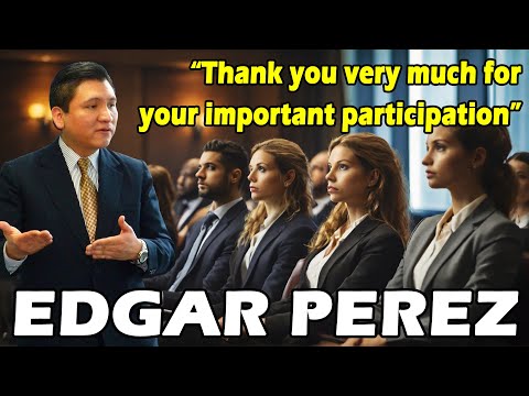 "Thank you very much, Edgar, for your important participation.”