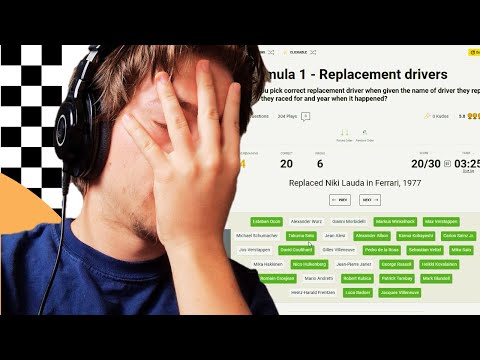 RAZNI F1 KVIZI - SPORCLE