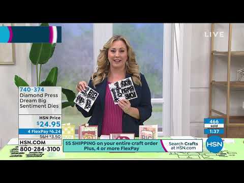 HSN | Paper Crafting Tools & Supplies 01.19.2021 - 02 PM