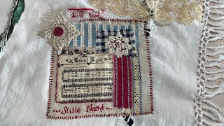 Making Corrine’s Christmas Runner Pt 3…