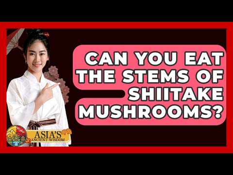 Can You Eat The Stems Of Shiitake Mushrooms? - Asia's Ancient Wisdom