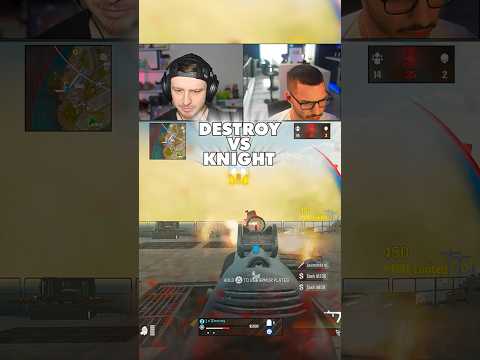 Destroy vs Knight Turned on Knight bad!!! 😱 Did him dirty 🤣#callofduty #warzone #gaming