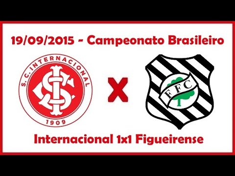19/09/2015 - Internacional 1x1 Figueirense - Campeonato Brasileiro 2015