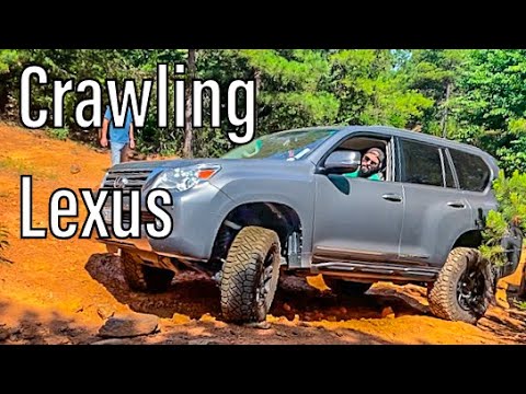 Lexus vs. Jeep | Lexus GX460 Icon Lift and GX470 Crawling "Twister" at Barnwell Mountain 2020