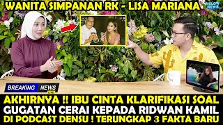 Download lagu DENSU INVITES MOTHER LOVE!! CLARIFICATION OF DIVORCE SUIT AGAINST RIDWAN KAMIL mp3