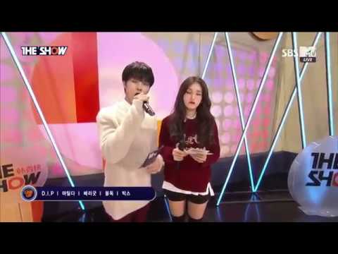 081116 SBS THE SHOW SOMI+WOOSHIN MC CUT
