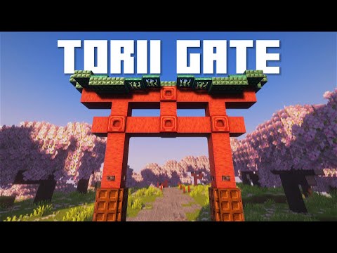 Build EPIC Torii Gate in Minecraft! 😱