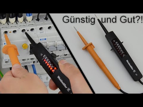 Günstiger zweipoliger Spannungsprüfer Weidmüller VT - Günstig und Gut?! | Vorstellung / Review