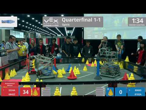 2018 VRC-MS Spir QF1-1 - 3324A 6842Z vs 8068S 8192A - 138 to 106