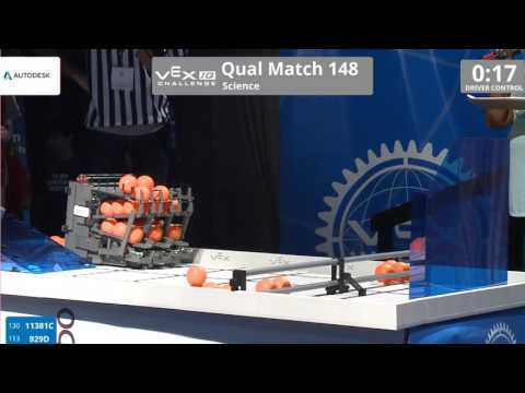 VEX Worlds 2016 - VEXIQ Middle School - Science - Qual 148 (11381C 929D) 82