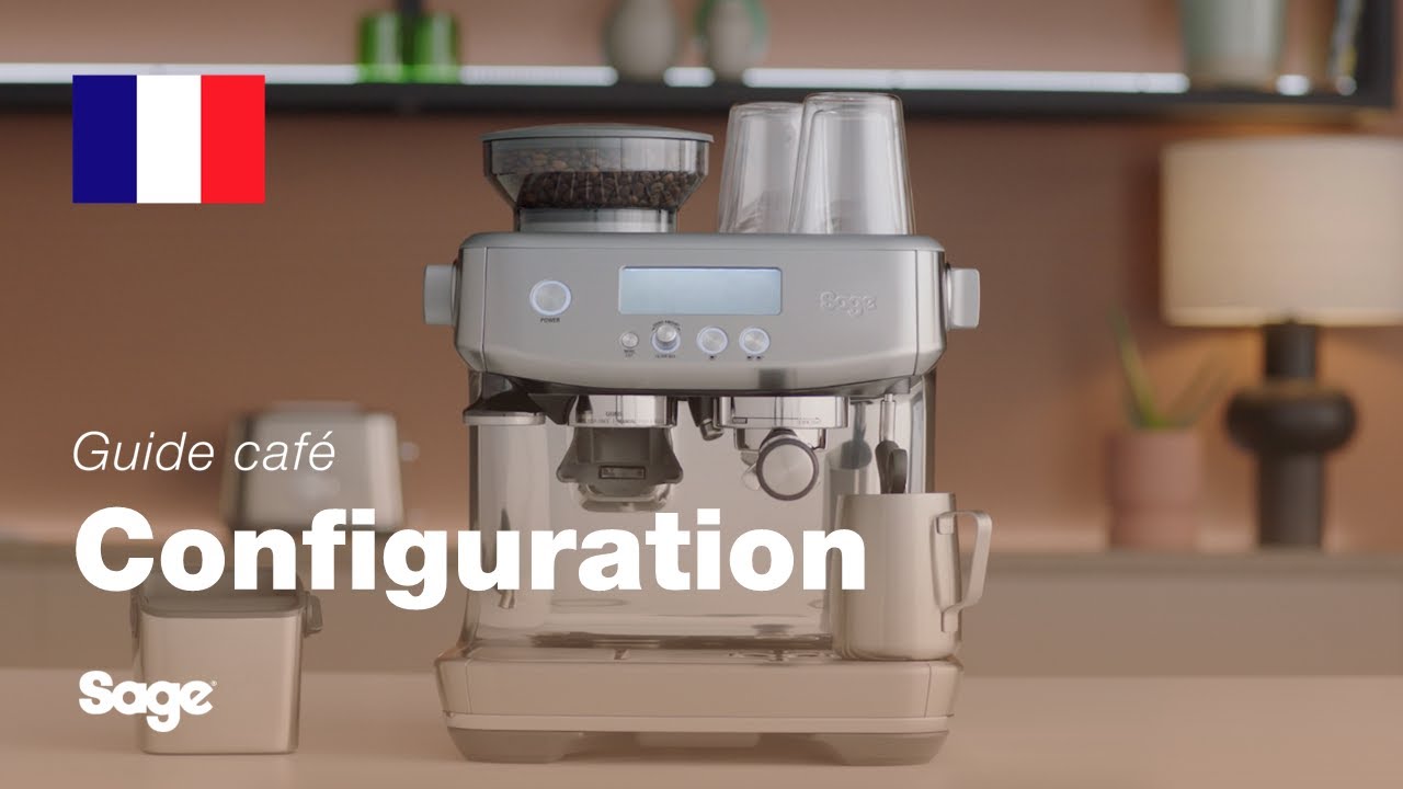 Guide didactique du café Breville - Configuration de votre machine
