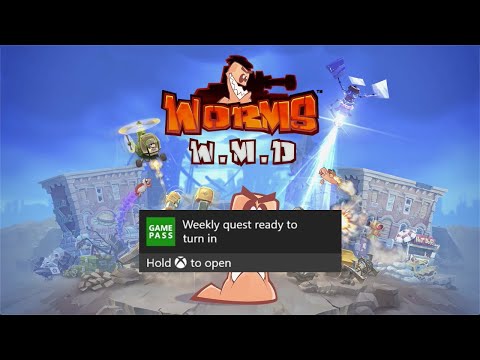 Xbox Game Pass Weekly Quest Guide Worms W.M.D. - Win 1 Online Game