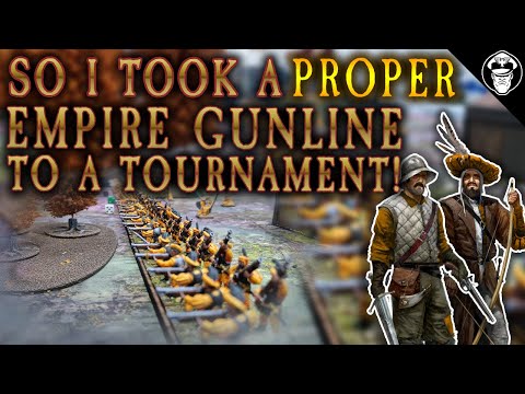 So I took A PROPER Empire Gunline to a Tournament! | After Action Report | Warhammer The Old World!