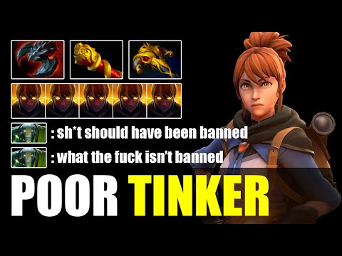 Poor Tinker, Bullied by Marci | Marci Dota 2 Gameplay