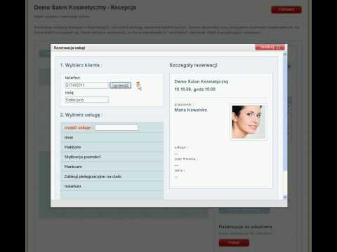 Zapisy24,Salon Kosmetyczny,Salon Fryzjerski,rezerwacja wizyty w recepcji