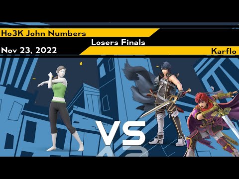 Smash Ultimate Ho3K  John Numbers vs Karflo   Xeno268 L Finals