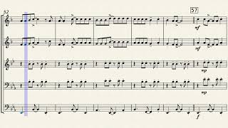 Jamaica Farewell brass quintet