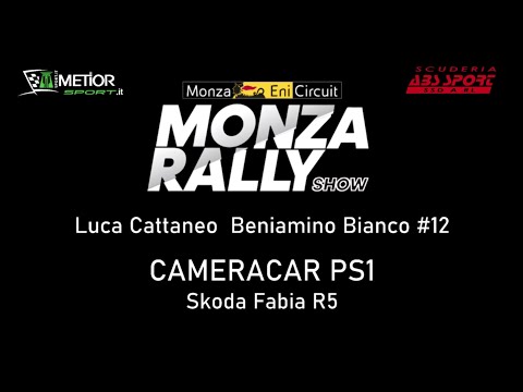 [PS1 CAM] Monza Rally Show - L.Cattaneo B.Bianco #12 - Skoda Fabia R5