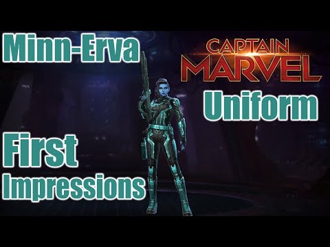 Minn-Erva Captain Marvel Uniform First Impressions and Thoughts (MFF)